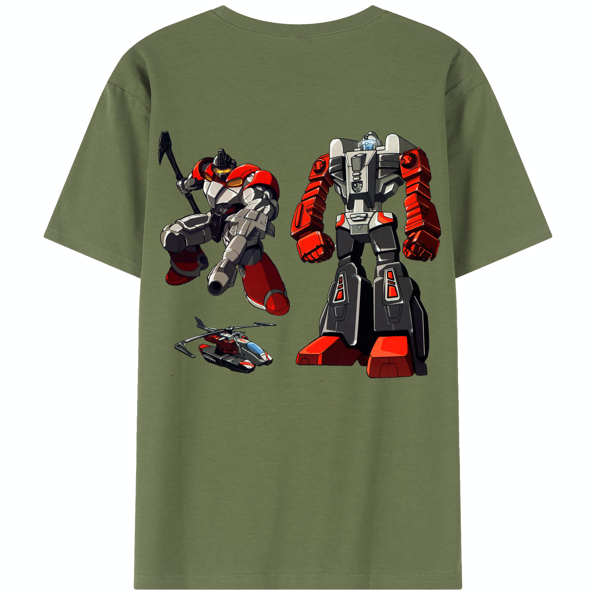 （画像用）  綿100％半袖Tシャツ（背面プリント）